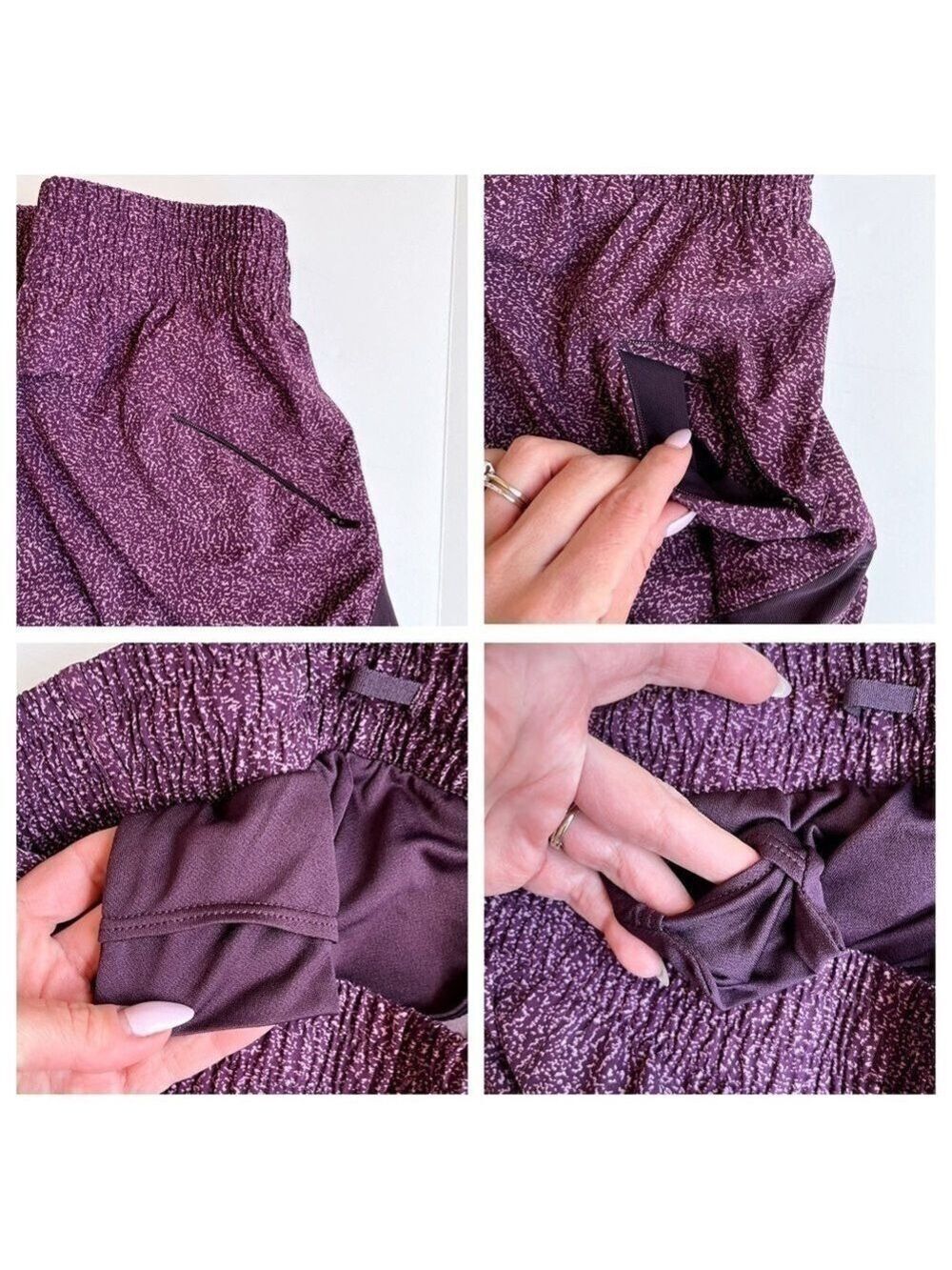 Athleta Mesh Racer Run Shorts - Picture 10 of 11
